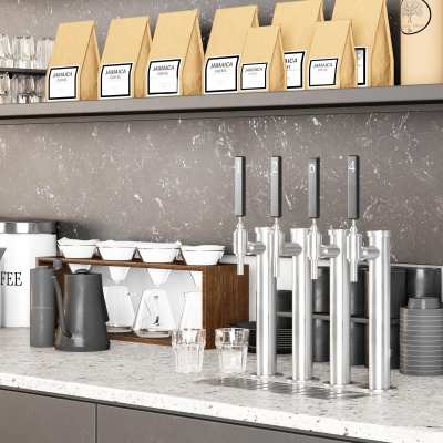 现代咖啡机3D模型下载